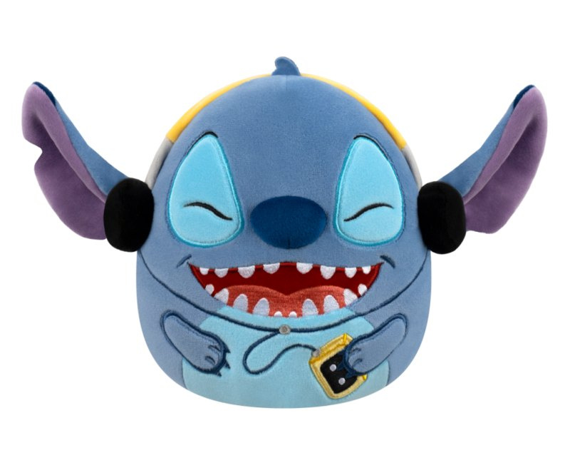 SQUISHMALLOWS Disney Stitch se sluchátky, 17 cm