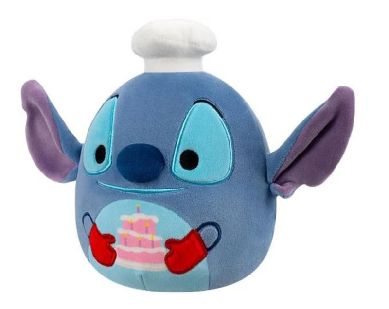SQUISHMALLOWS Disney Stitch s dortem, 17 cm