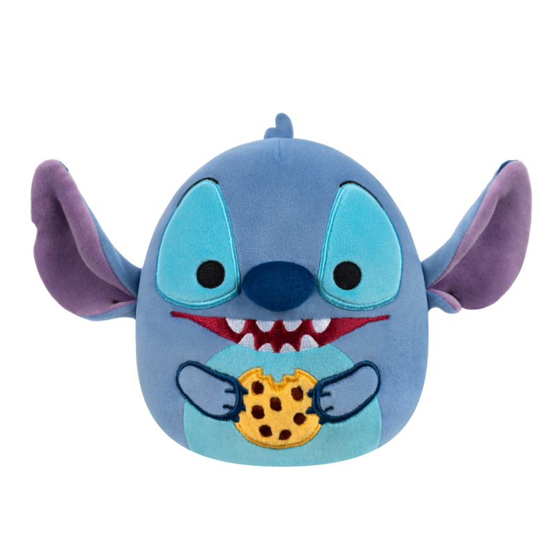 SQUISHMALLOWS Disney Stitch se sušenkou, 17 cm
