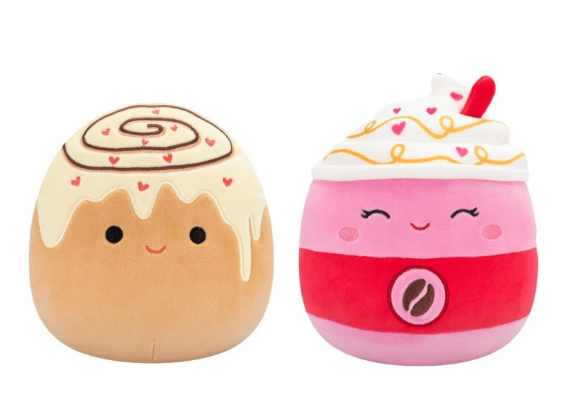 Squishmallows 1+1 latté a skořicová rolka - beata a anita