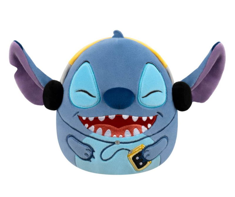 SQUISHMALLOWS Disney Stich se sluchátky, 25 cm