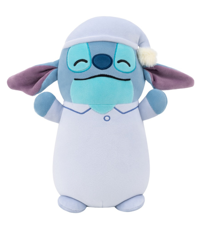 Squishmallows hugmees disney stitch v pyžamu, 25 cm