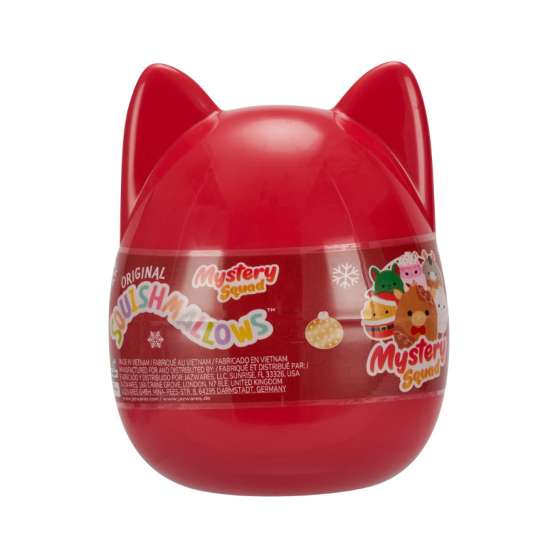 Squishmallows mystery vánoční kapsle, 10 cm