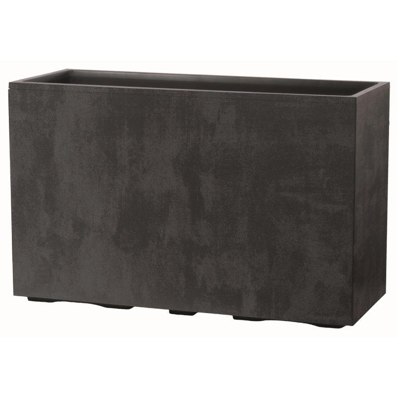 Deroma Truhlík Millennium Fence R antracitový 98 x 37,5 x 62 cm
