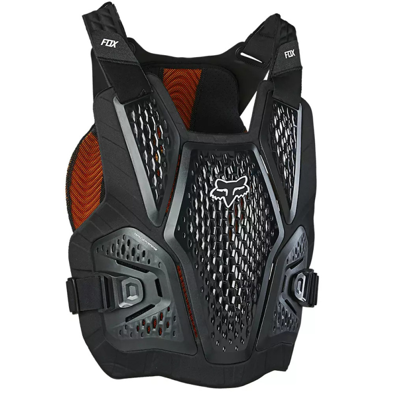 Chránič hrudi FOX Raceframe Impact SB D3O Black černá L/XL