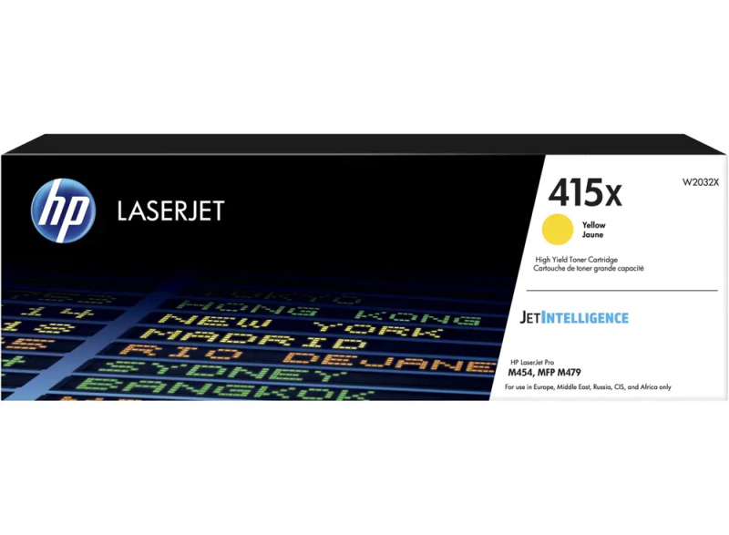 Toner HP W2032X, žlutý