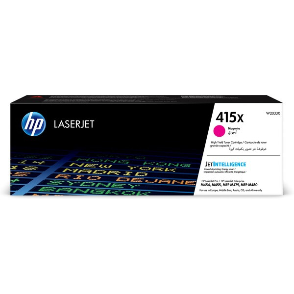 Toner HP W2033X, purpurový