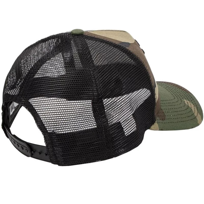 New Era New York Yankees Clean Camo Trucker Cap 11579473 Black OSFA OSFA