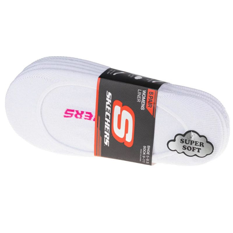 Skechers 5ks dámských nefroté ponožek S110703-WHT White 36-40 36-40