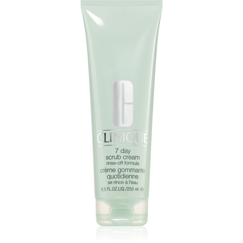 Clinique 7 Day Scrub Cream Rinse-Off Formula čisticí peeling pro každodenní použití 250 ml
