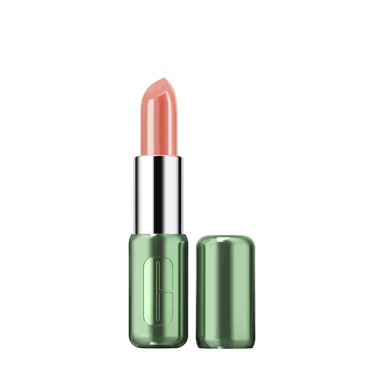 Clinique Pop™ Longwear Lipstick Shine lesklá rtěnka odstín Nude Pop 3.9 g