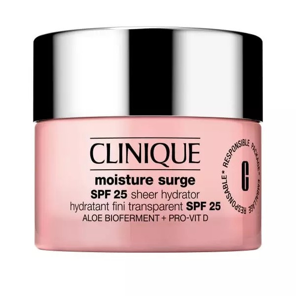 Clinique Moisture Surge™ SPF 25 Sheer Hydrator denní vyživující a hydratační krém SPF 25 50 ml