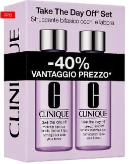Clinique Sada odličovačů make-upu Take The Day Off Duo set