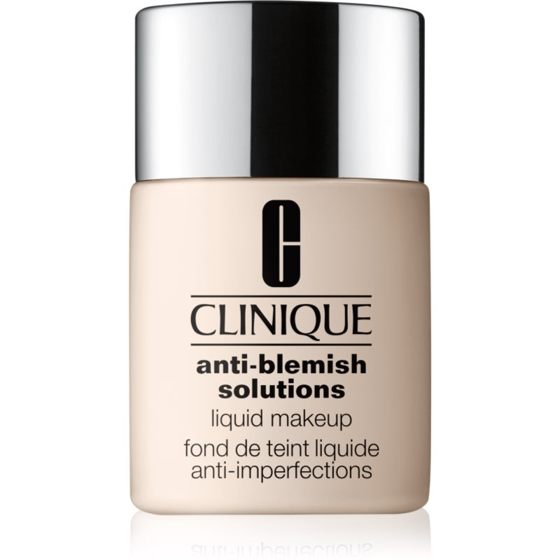 Clinique Anti-Blemish Solutions™ Liquid Makeup krycí make-up pro mastnou pleť se sklonem k akné odstín Flax 30 ml
