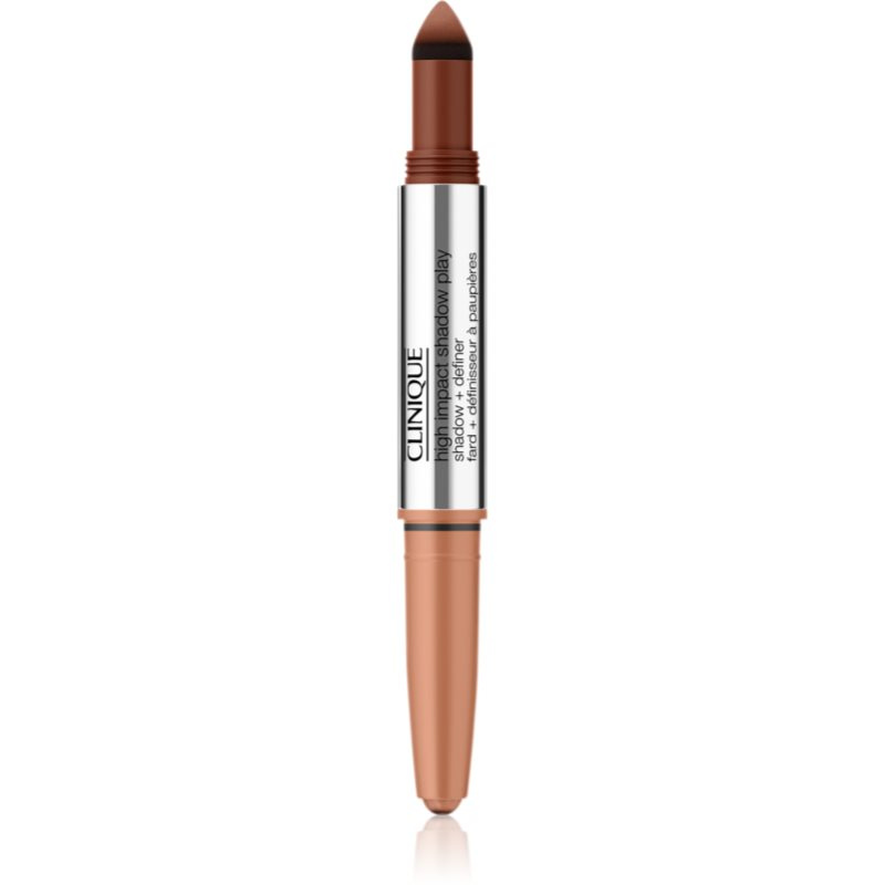 Clinique High Impact Shadow Play™ Shadow & Definer oční stíny v tužce duo odstín Flame + Amber 1,9 g