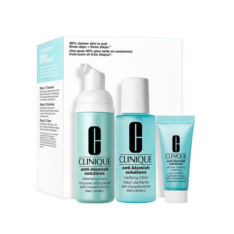 Clinique Anti-Blemish Solutions™ Mini Kits dárková sada pro problematickou pleť