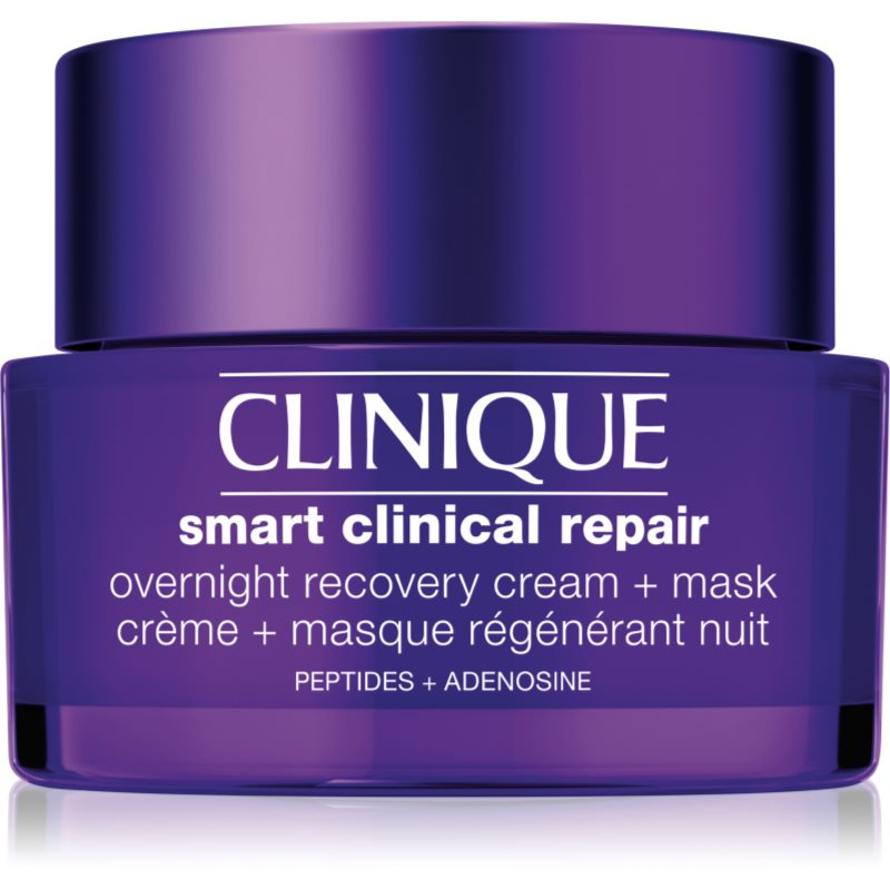 Clinique Smart Clinical™ Repair Overnight Recovery Cream & Mask noční hydratační krém a maska pro regeneraci a obnovu pleti 50 ml
