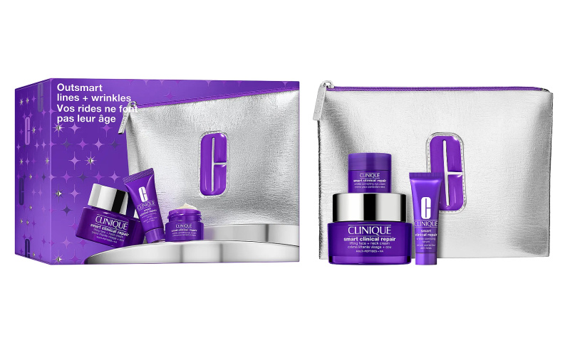 Clinique Holiday Outsmart Lines + Wrinkle dárková sada proti vráskám