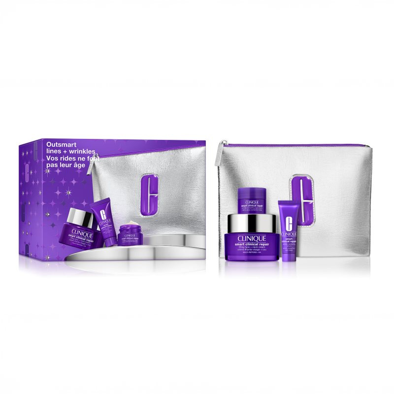 Clinique Holiday Outsmart Lines + Wrinkle dárková sada proti vráskám