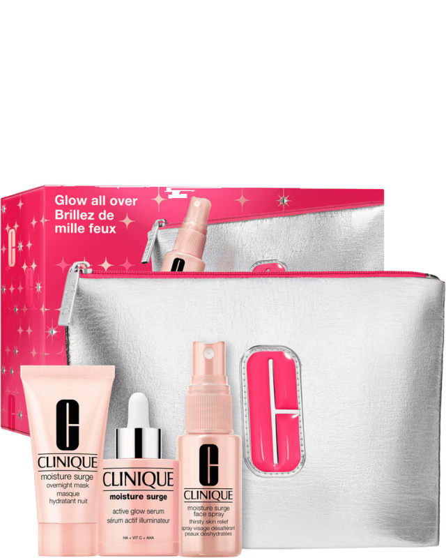 Clinique Holiday Glow All Over vánoční dárková sada pro dehydratovanou pleť