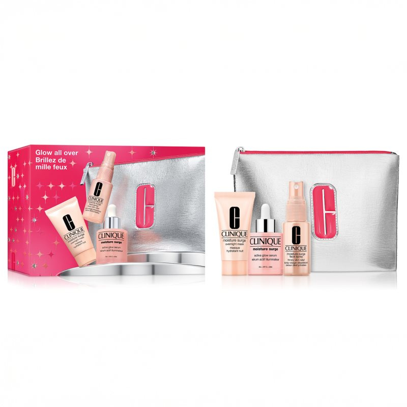 Clinique Holiday Glow All Over vánoční dárková sada pro dehydratovanou pleť