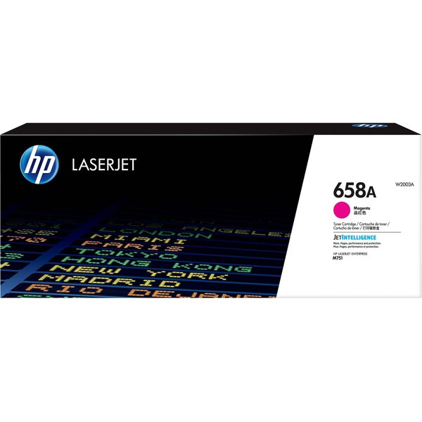 Toner HP W2003A, č. 658A - purpurová