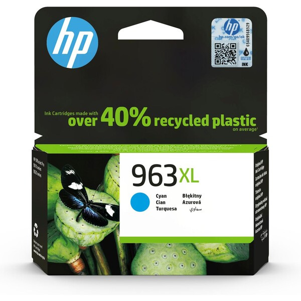 Cartridge HP 3JA27AE č. 963XL - azurový