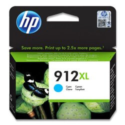 Cartridge HP 3YL81AE, č. 912XL - azurový