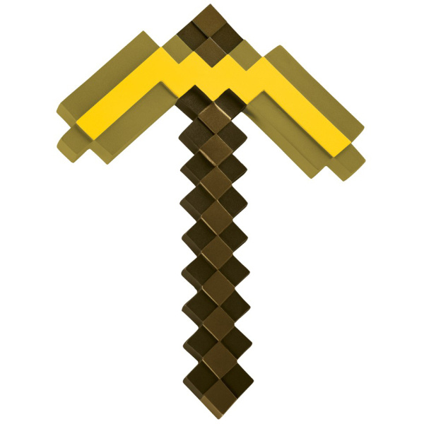 Epee Minecraft krumpáč zlatý