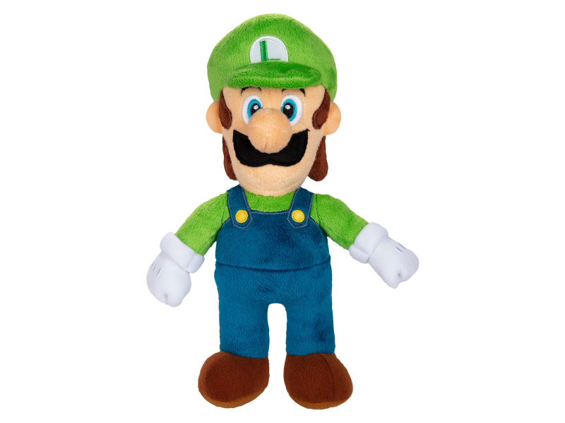 Nintendo Plyšová hračka Super Mario, 23 cm (Luigi)
