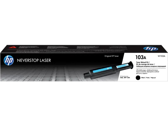 HP 103A Black Neverstop Toner Reload Kit Černá