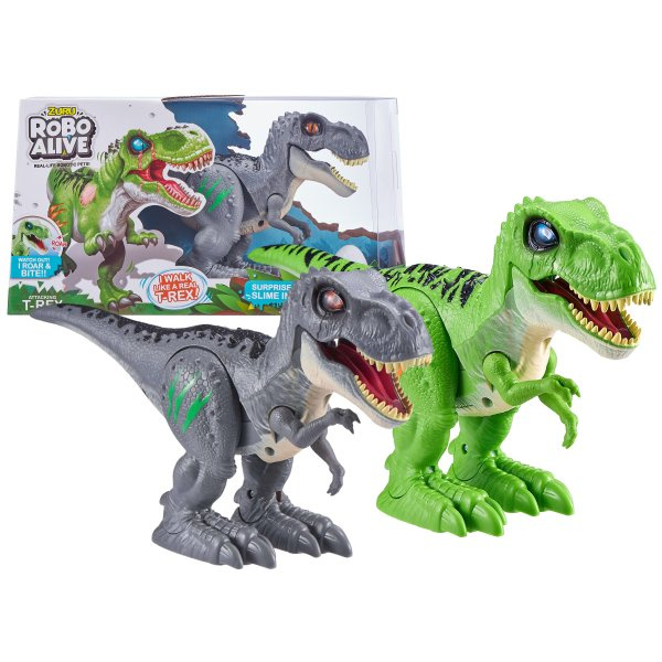 Robo Alive T-Rex šedý