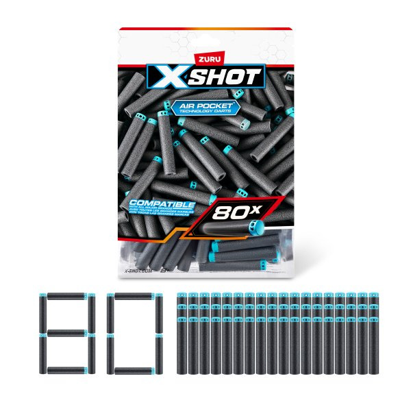X-SHOT Náhradní náboje 80 ks