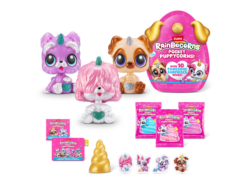 Rainbocorns: Mini pejsek - 3pack