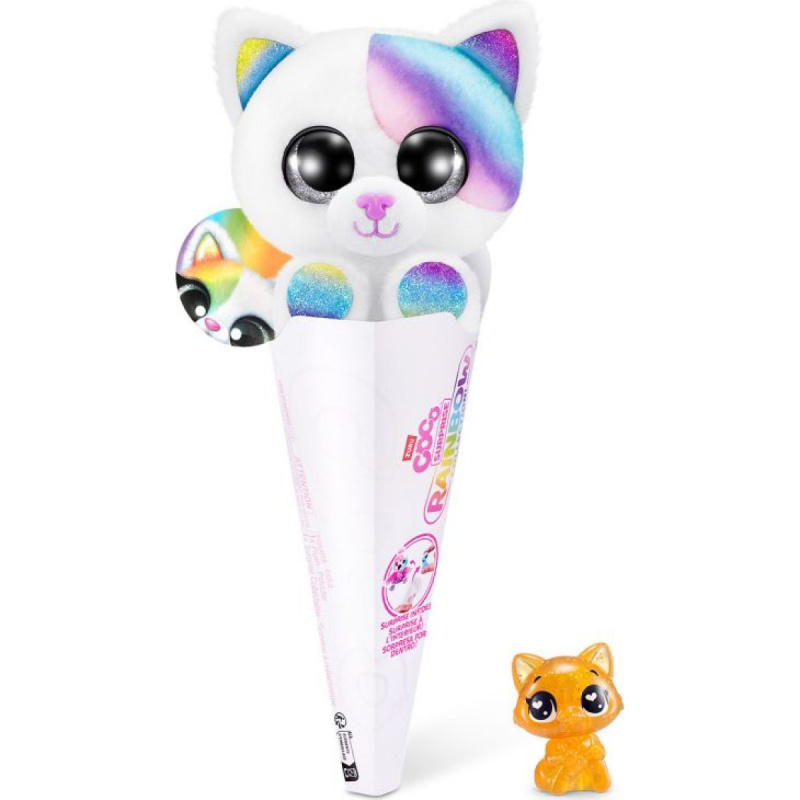 Coco Rainbow plyšové zvířátko s překvapením kočička Micka