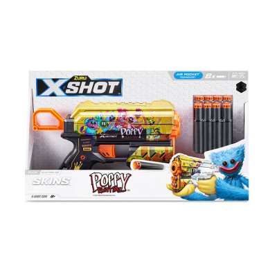 ZURU X-SHOT Skins Flux Poppy Playtime - více druhů