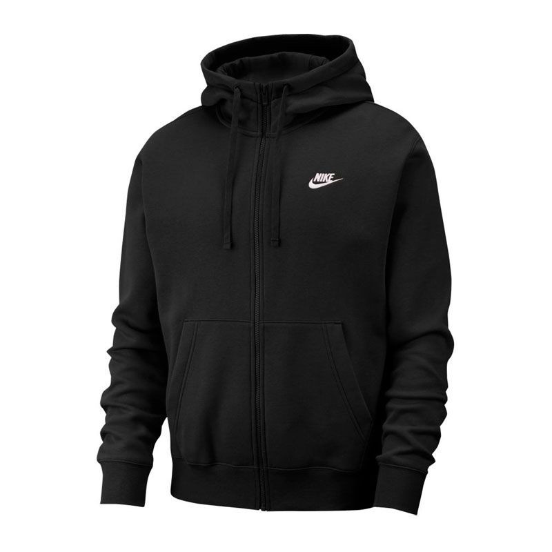Nike NSW Club Hoodie FZ M BV2645-010 pánské m