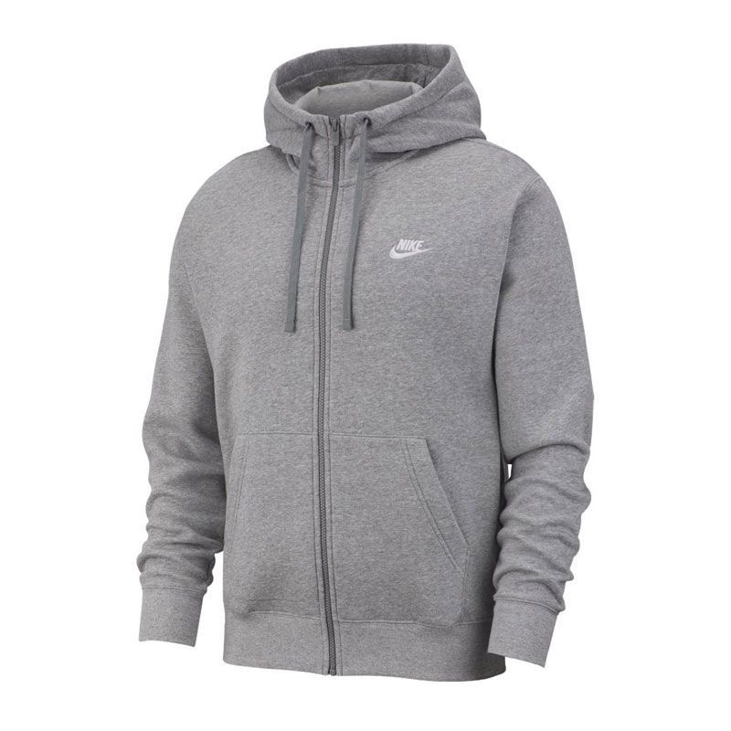 Nike NSW Club Hoodie FZ M BV2645-063 pánské L