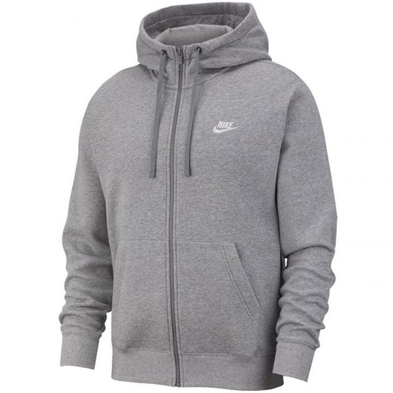 Mikina Nike NSW Club Hoodie FZ M BV2648 063 pánské s
