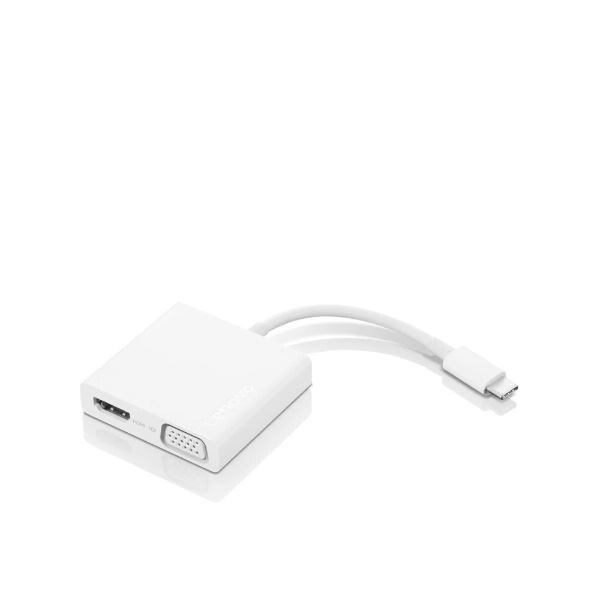 Lenovo USB-C 3-in-1 Hub GX90T33021 Bílá