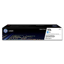 Toner HP 117A, W2071A, 700 str. , azurový