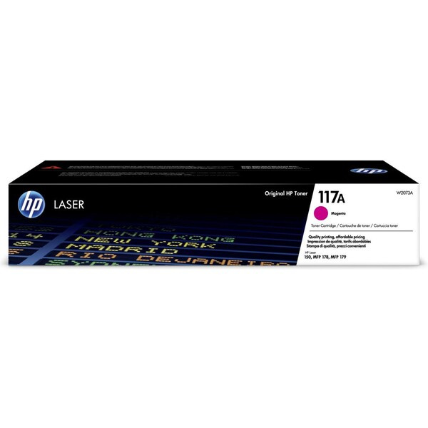 Toner HP 117A, W2073A, 700 str. , purpurový