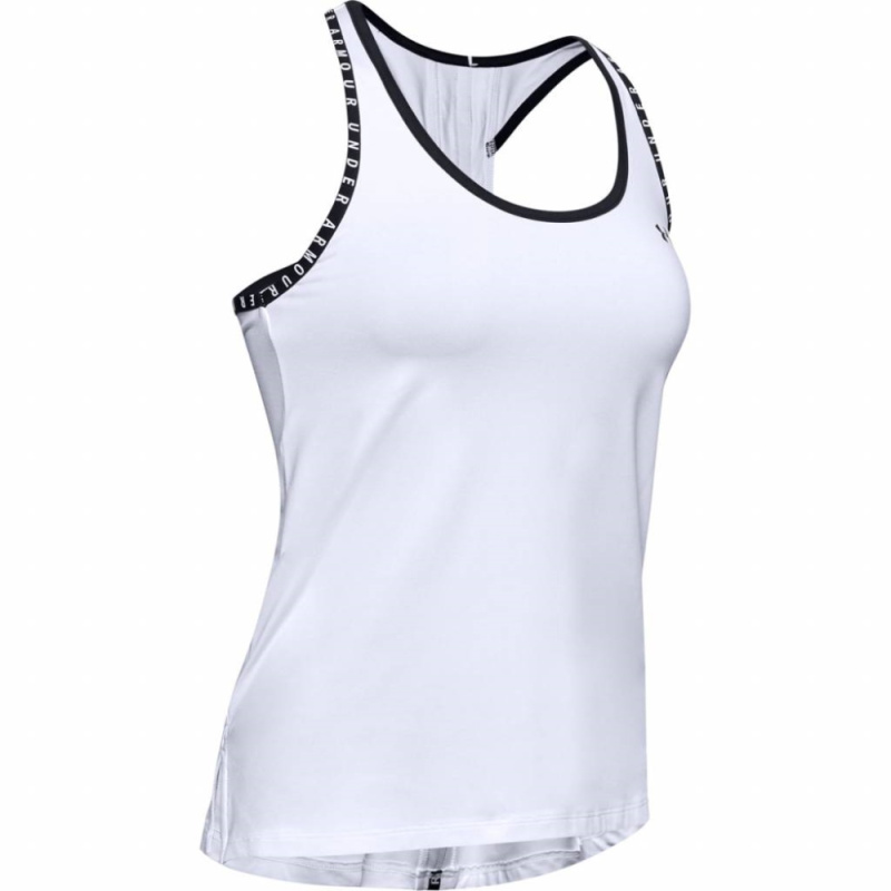 Dámské tílko Under Armour Knockout Tank White L