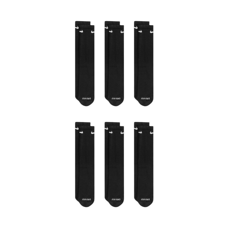 Ponožky Nike Everyday Plus Cush 6 párů černé SX6897 010 34-38