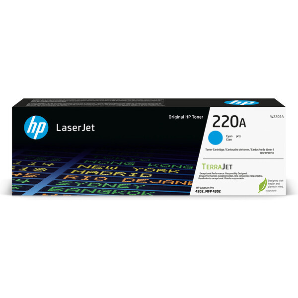 Toner HP W2201A , č. 220A - azurový