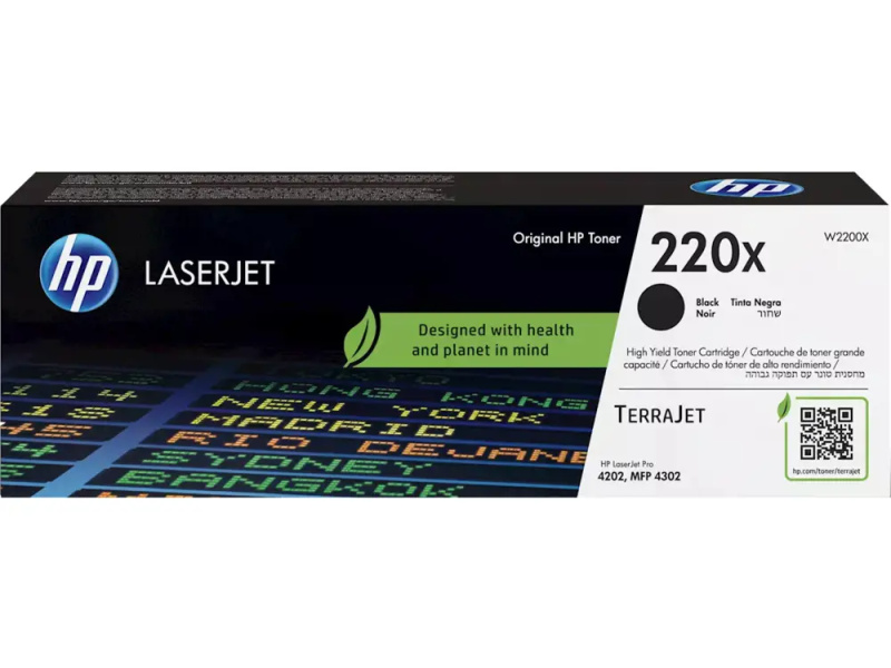 Toner HP W2200X, č. 220X - černý