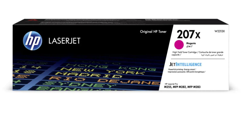 Toner HP W2213X, č. 207X - purpurový