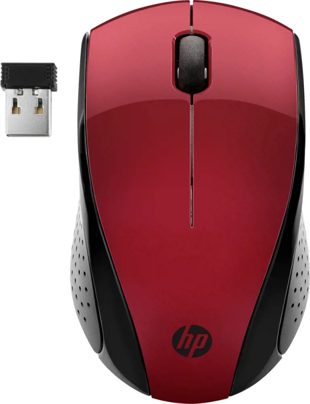 HP 220 bezdrátová myš červená Červená