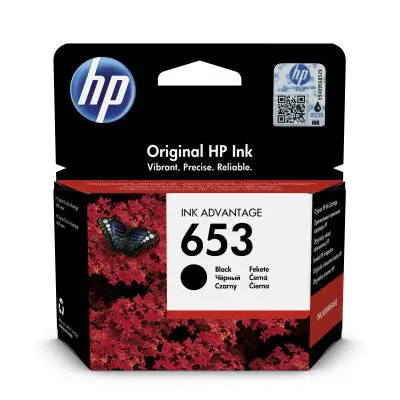 Cartridge HP 3YM75AE , č. 653 - černá