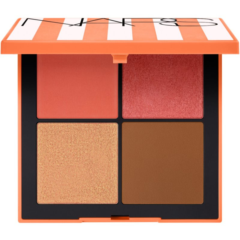 NARS Hot Escape Cheek Palette paletka na tvář odstín MEDIUM DEEP 4x3.5 g